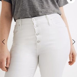 Madewell High-Rise Skinny Crop Jeans NWT